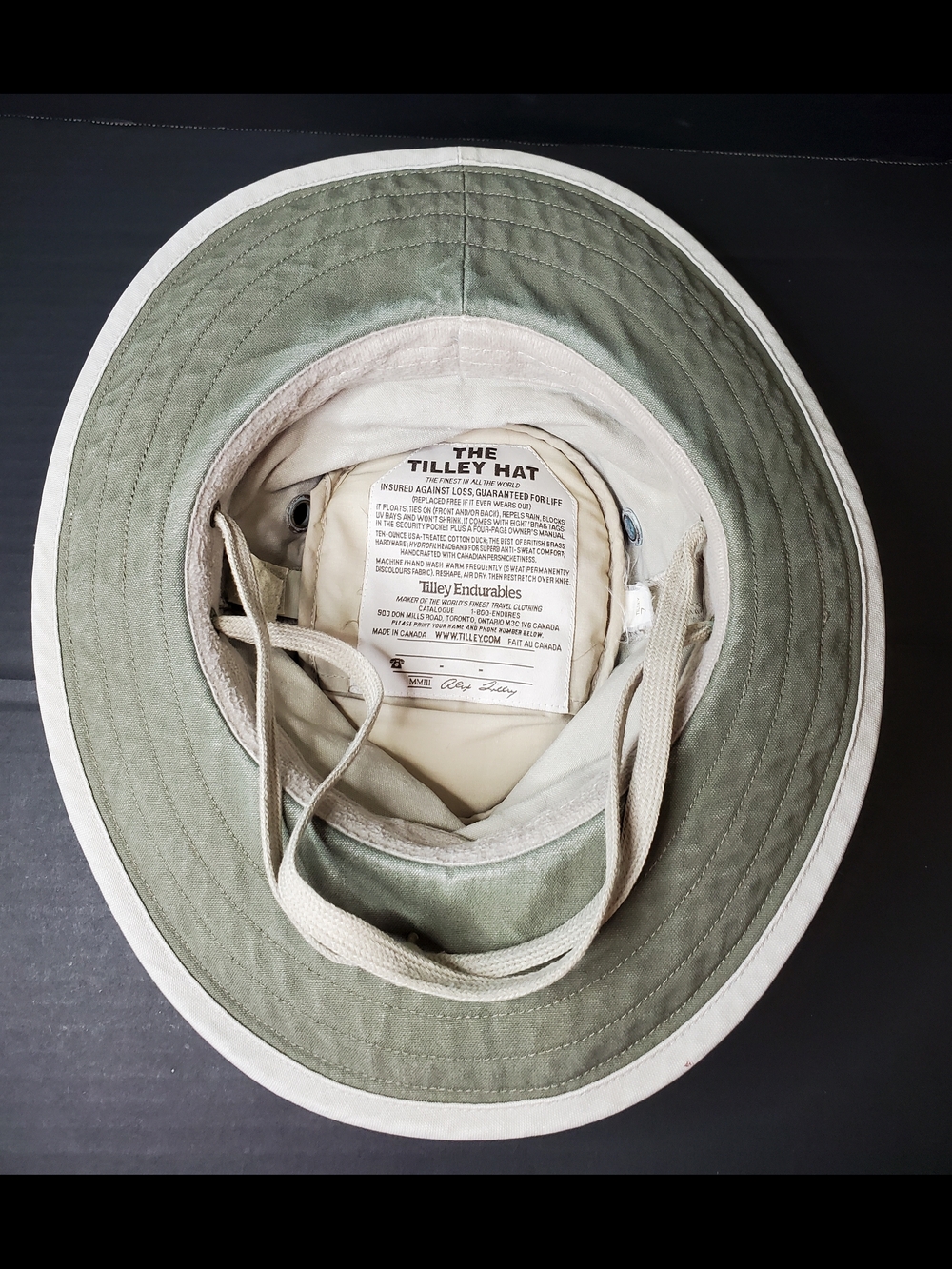 Tilley Beige Hat - Picture 2 of 8